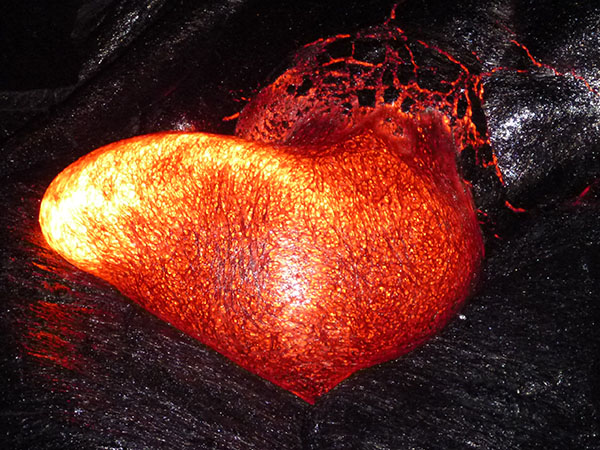 UNE BULLE DE LAVE