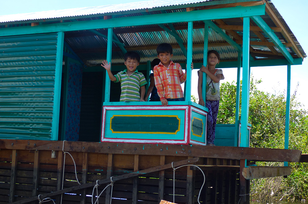 Le Cambodge en famille