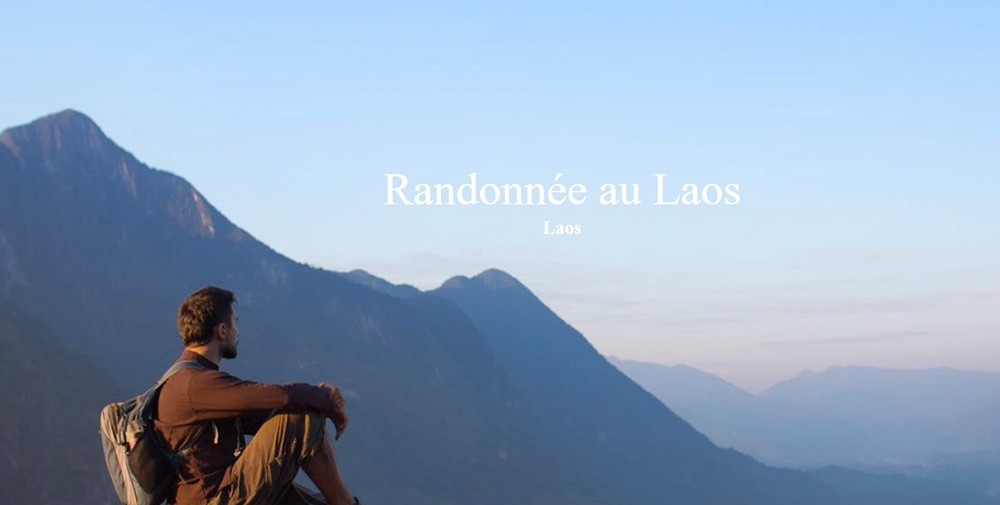 Randonnée au Laos