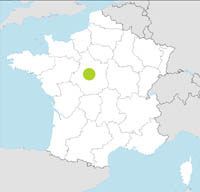 carte Partir FRANCE : CHATEAUX DE LA LOIRE