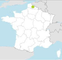 carte Partir FRANCE : LILLE ET LES HAUTS-DE-FRANCE