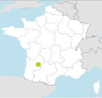 carte Partir FRANCE : LOT ET DORDOGNE