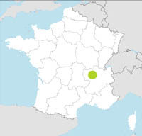 carte Partir FRANCE : LYON ET SES ENVIRONS