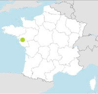 carte Partir FRANCE : NANTES ET SES ENVIRONS