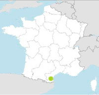 carte Partir FRANCE : PERPIGNAN ET SES ENVIRONS