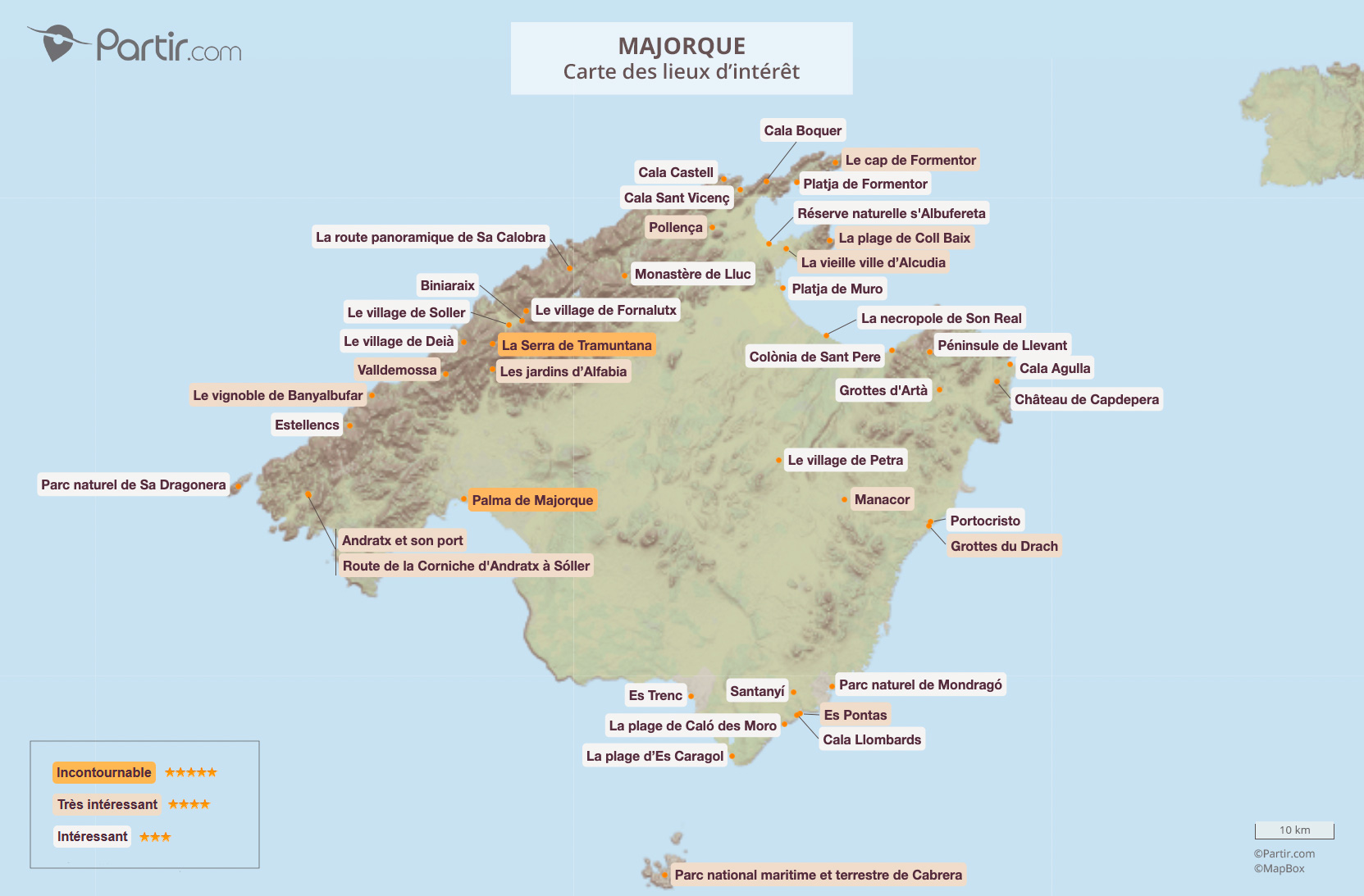 Cartes De Majorque Toutes Les Cartes Touristiques Pour Pr parer Son 