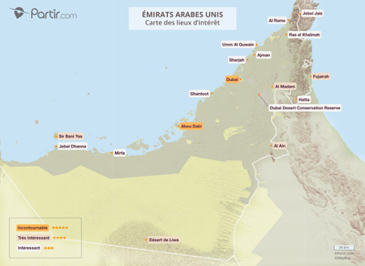 Où partir aux Emirats arabes unis