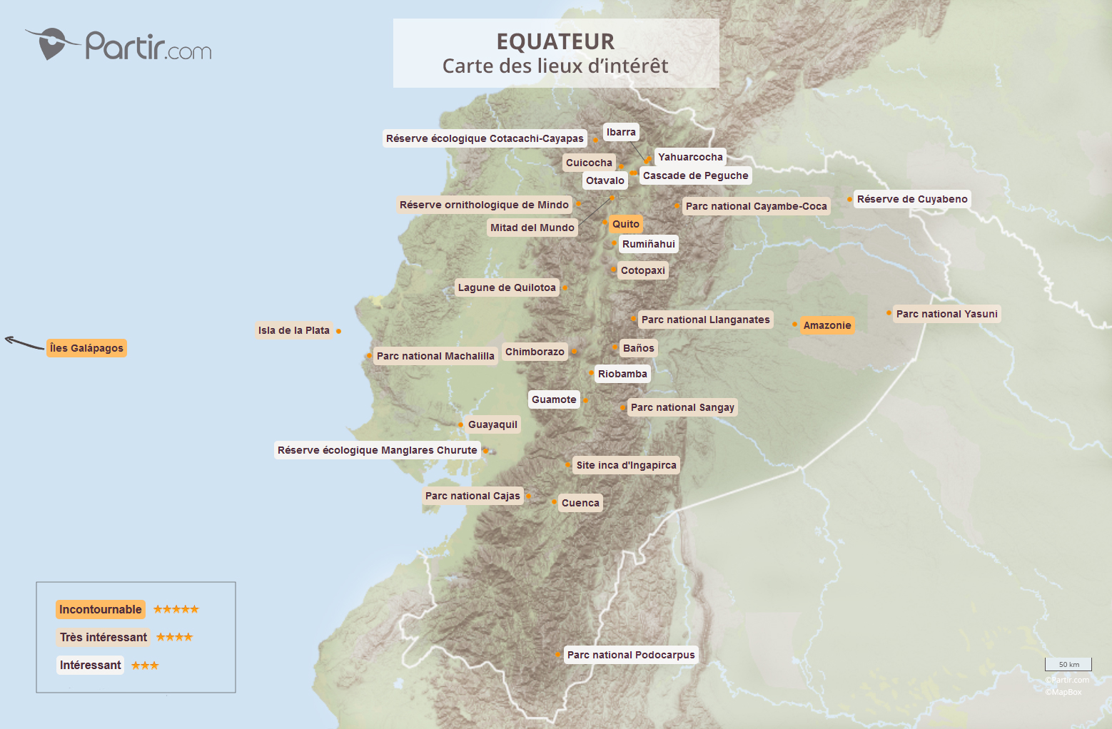 equateur cout voyage