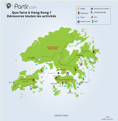 Carte que faire HONG KONG
