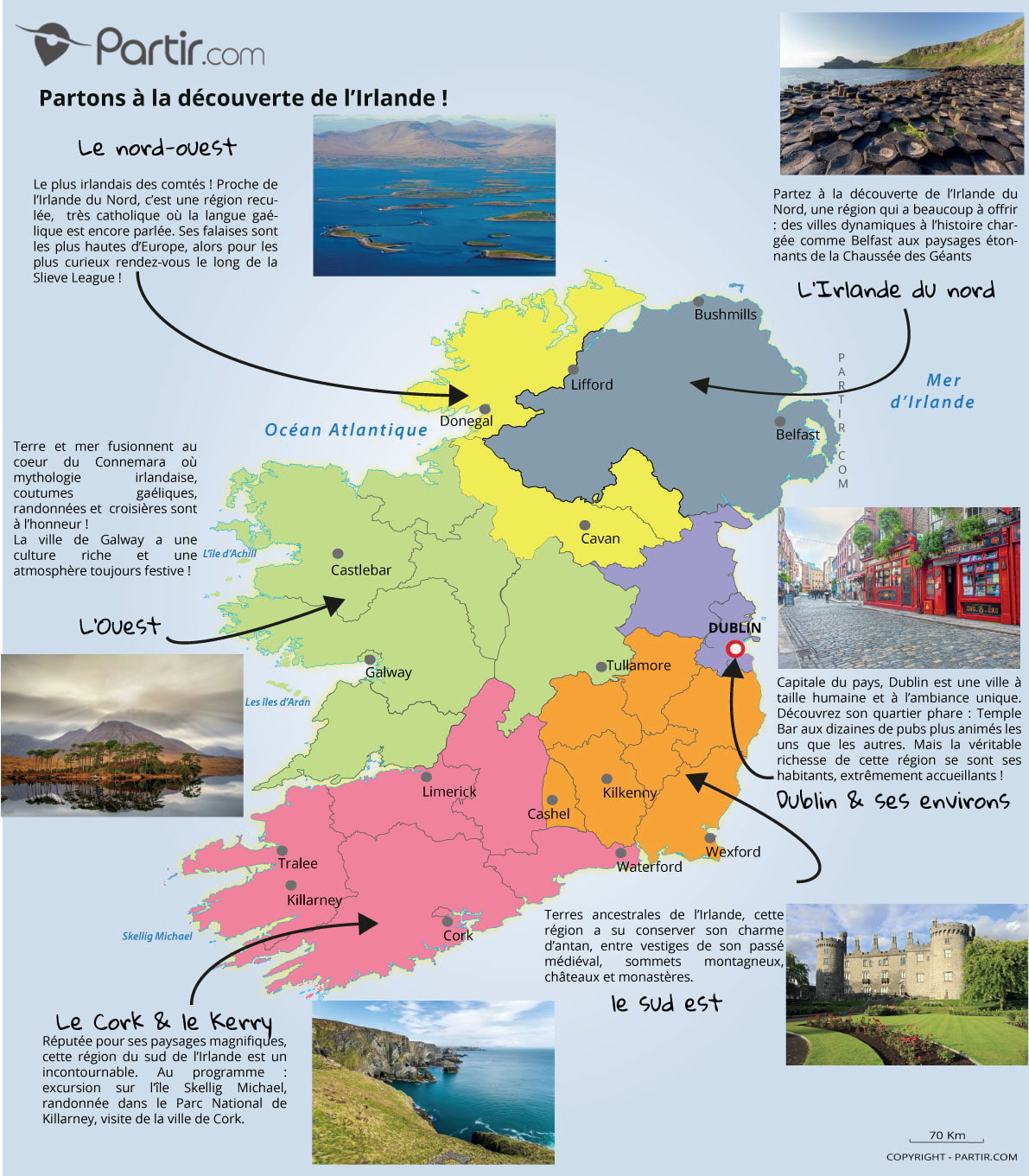 Carte Irlande