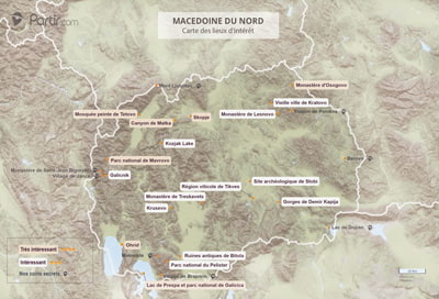 Où partir en Macédoine du Nord