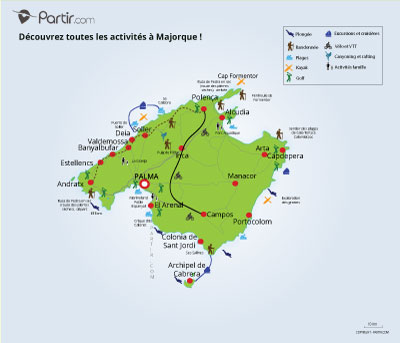 Carte que faire MAJORQUE