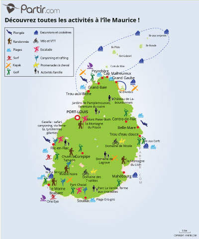 Carte que faire MAURICE