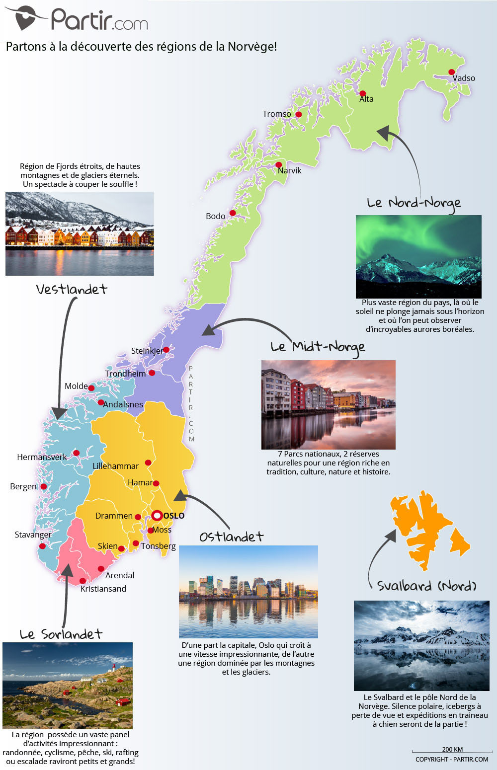 carte touristique norvège 4 Cartes Touristiques De La Norvege Des Lieux A Voir Et A Ne Pas Manquer carte touristique norvège