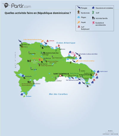 Carte que faire REPUBLIQUE DOMINICAINE
