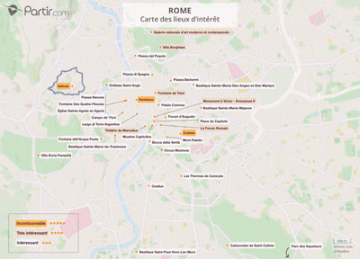 Où partir à Rome