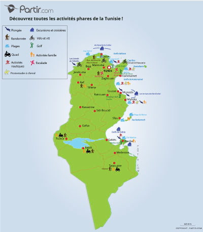 Carte que faire TUNISIE