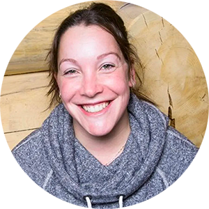 Marie-Michèle, guide locale au Canada