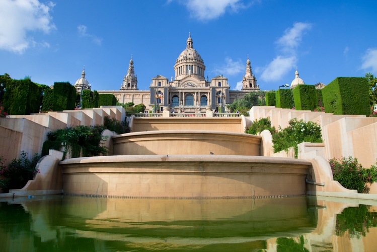 espagne barcelone monjuic