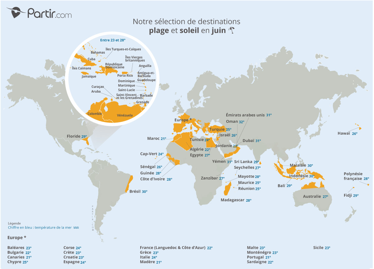 partir en voyage en juin