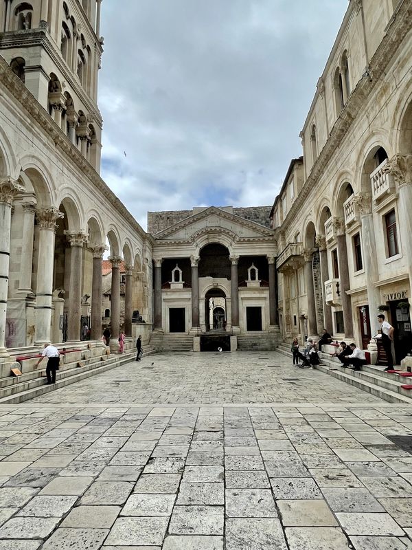 Le palais Dioclétien à Split