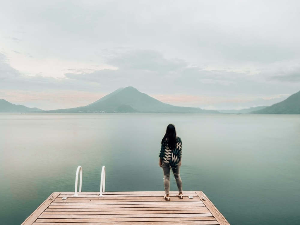 Le lac Atitlan, Guatemala