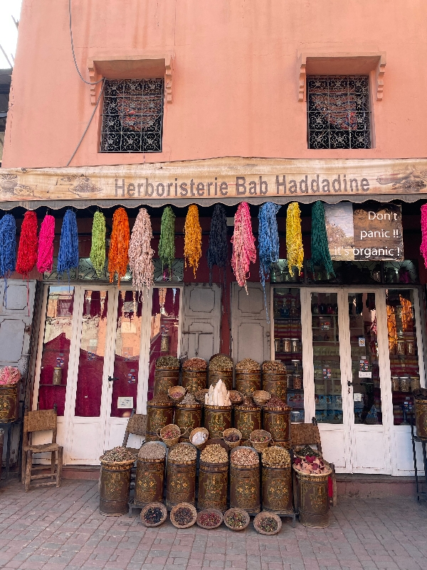 photo originale Maéva Seigner©  Les herboristes de la médina