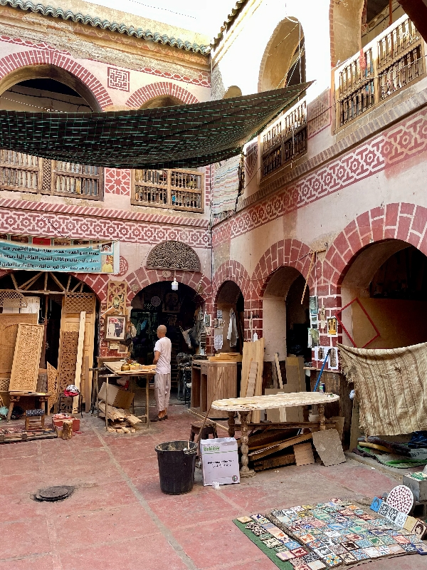 photo originale Maéva Seigner©  Le fondouk el-Amri