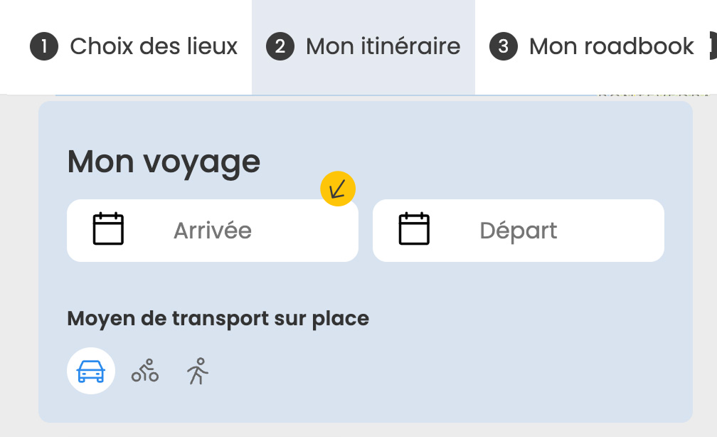 Sélection des aéroports