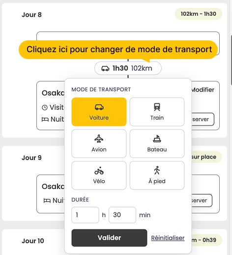 Mode de transport