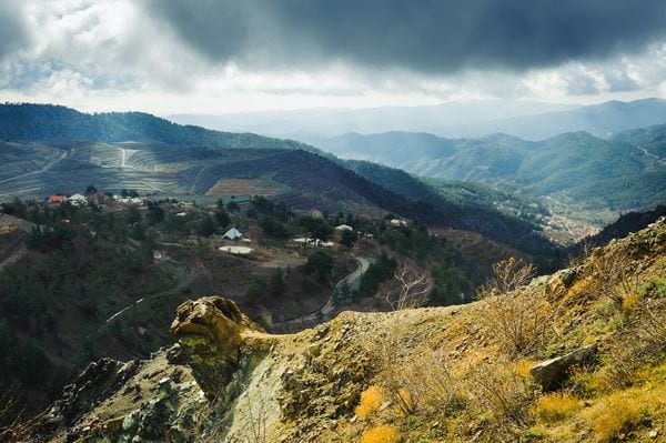 La région du Troodos