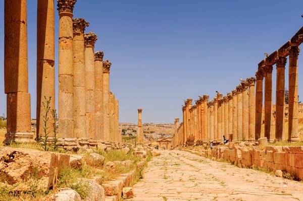 photo Jerash & Nord