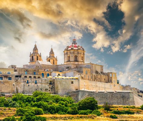 Mdina et le Centre de Malte
