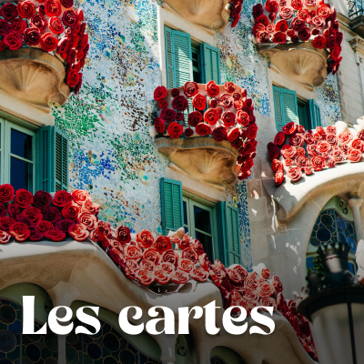 Cartes Barcelone