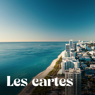 Cartes Est des États-Unis