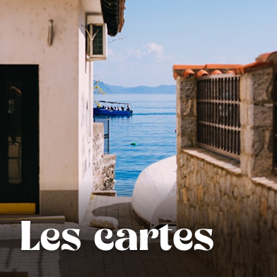 Cartes Macédoine du Nord